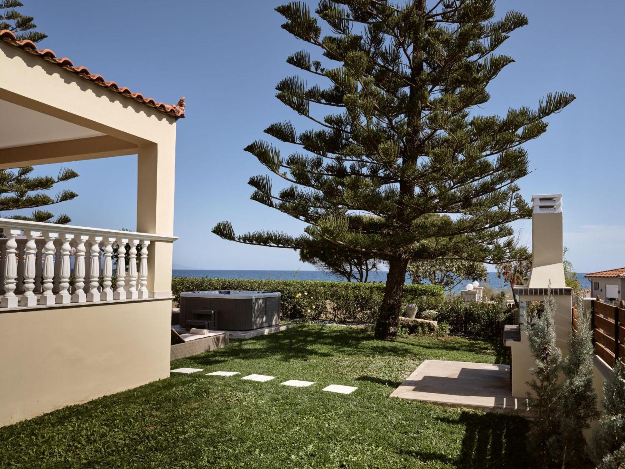 Sea Elegance Villa Psarou  Esterno foto