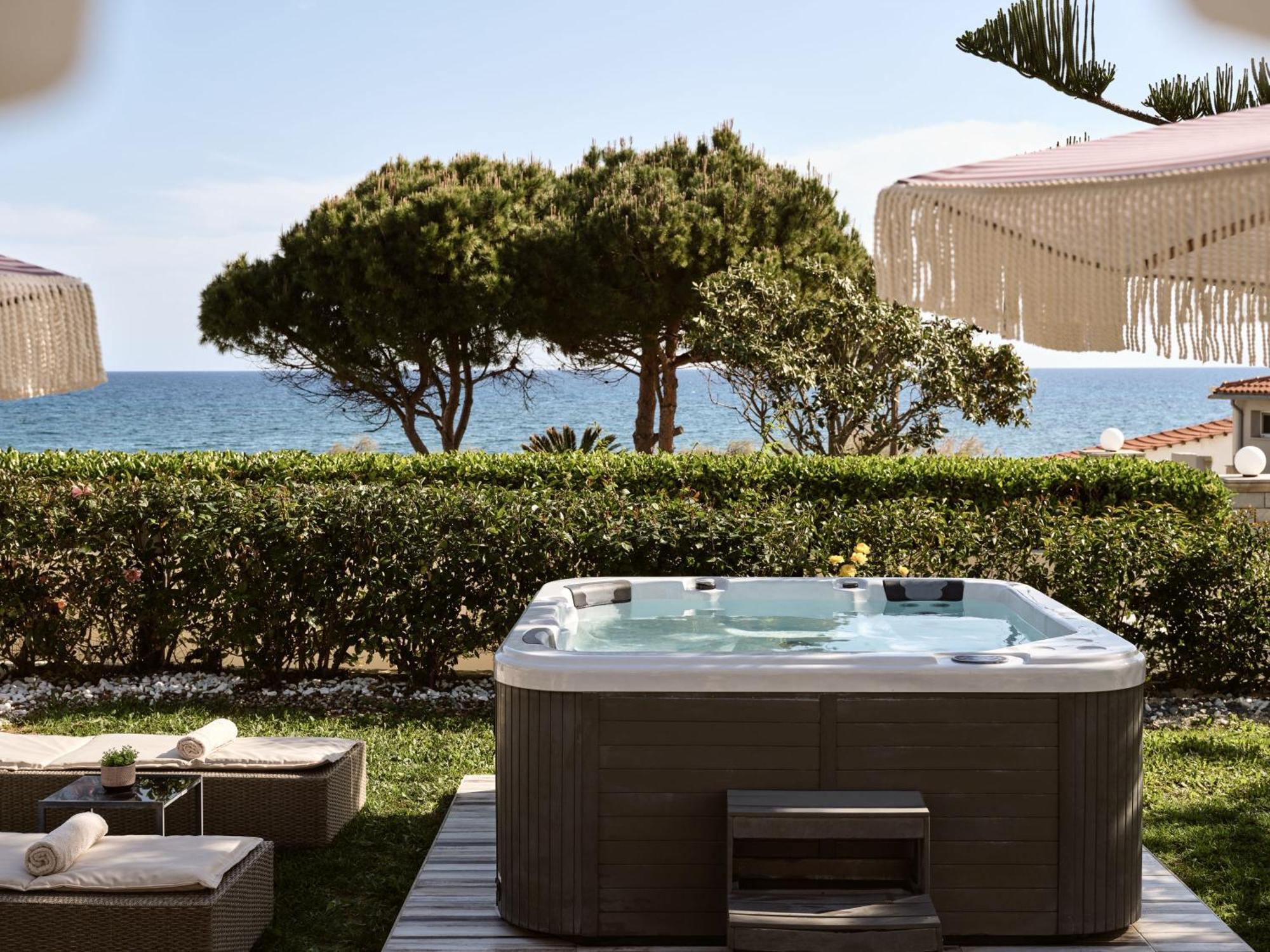 Sea Elegance Villa Psarou  Esterno foto