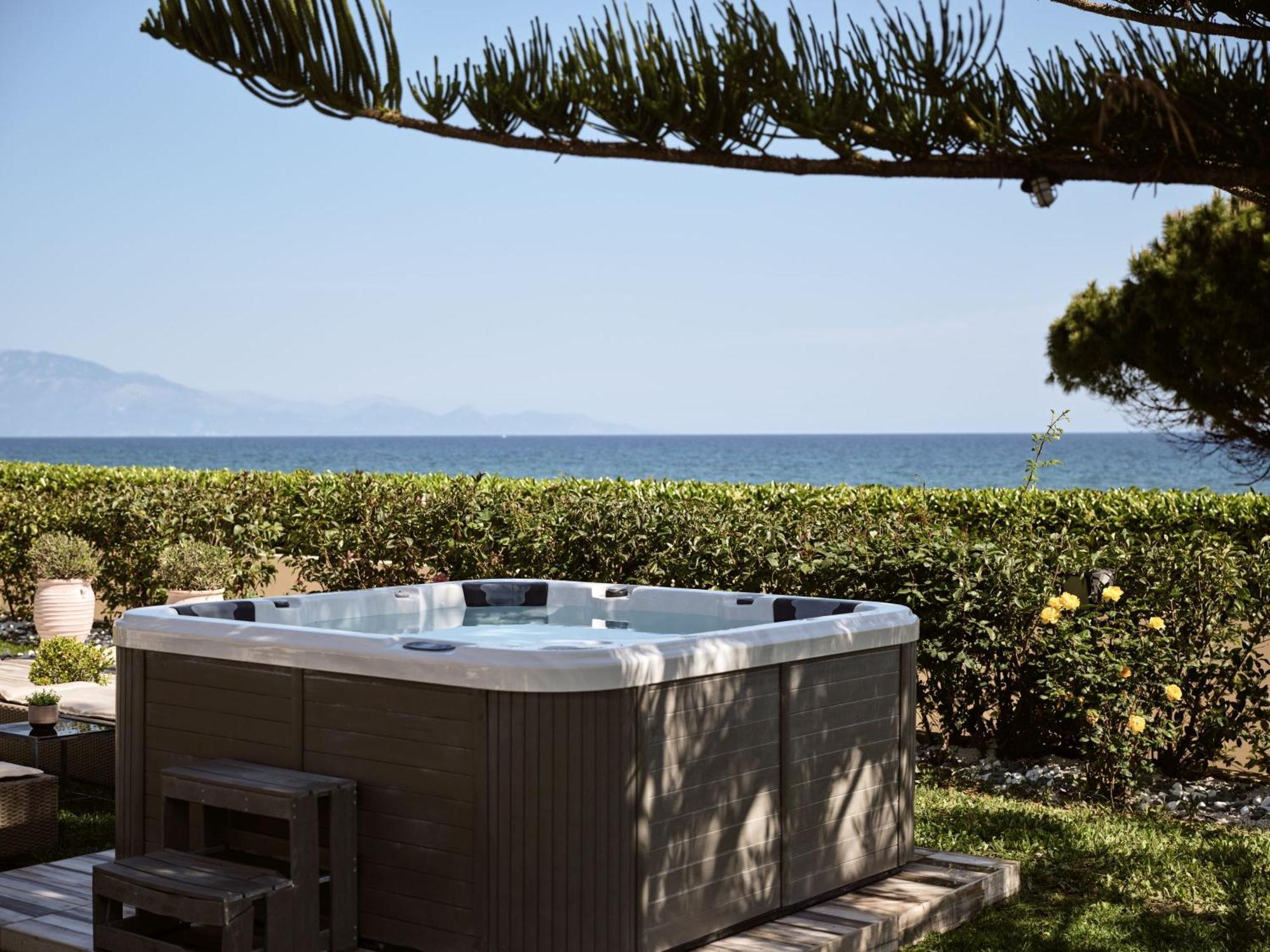 Sea Elegance Villa Psarou  Esterno foto