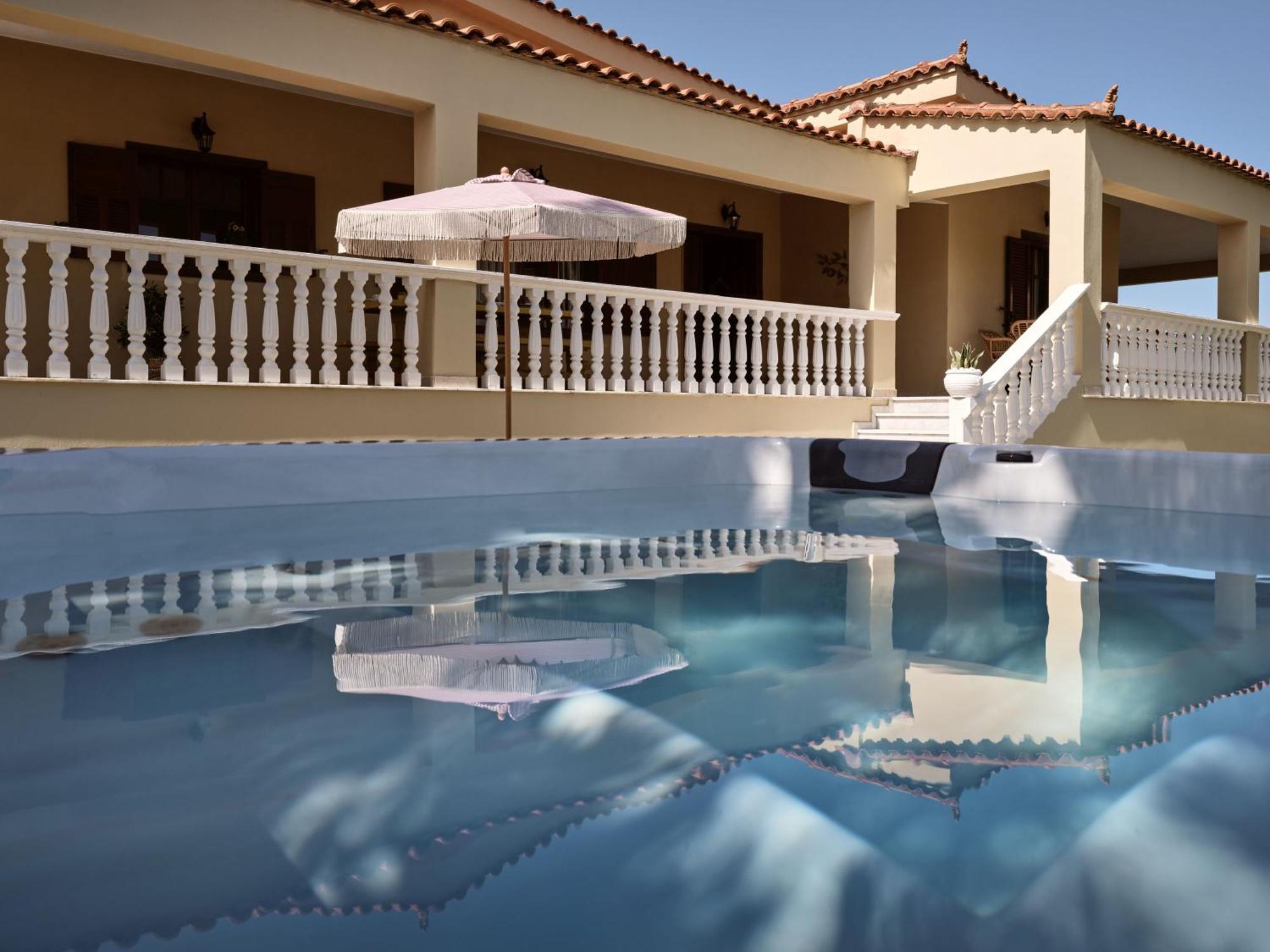 Sea Elegance Villa Psarou  Esterno foto